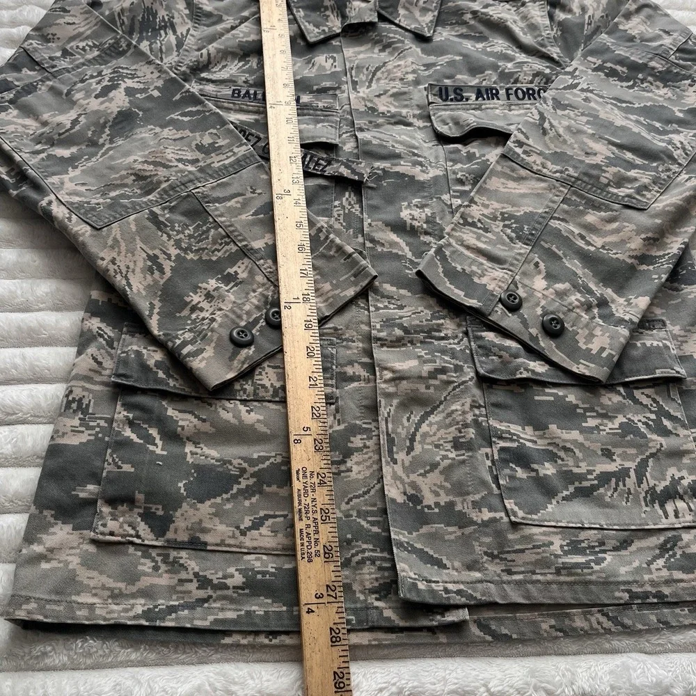 U.S. Air Force Utility Coat Mens 38R Digital Tiger Stripe Camo Jacket